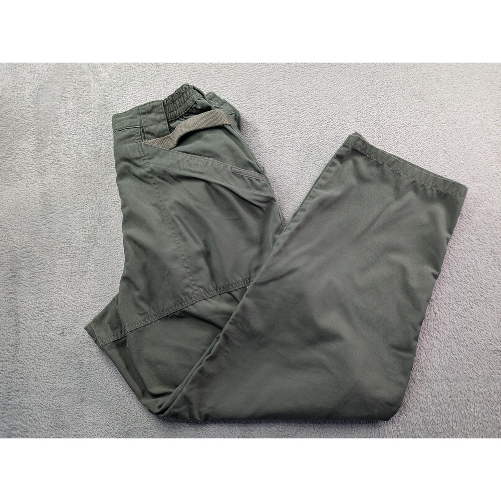 5.11 Tactical Mens Cargo Pants 34x30 Olive Green Ripstop Work Outdoor Trousers